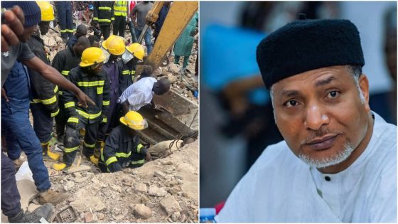Ilorin Building Collapse: Senator Mustapha Commiserates With Victims’ Families